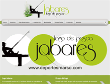 Tablet Screenshot of lagojabares.com